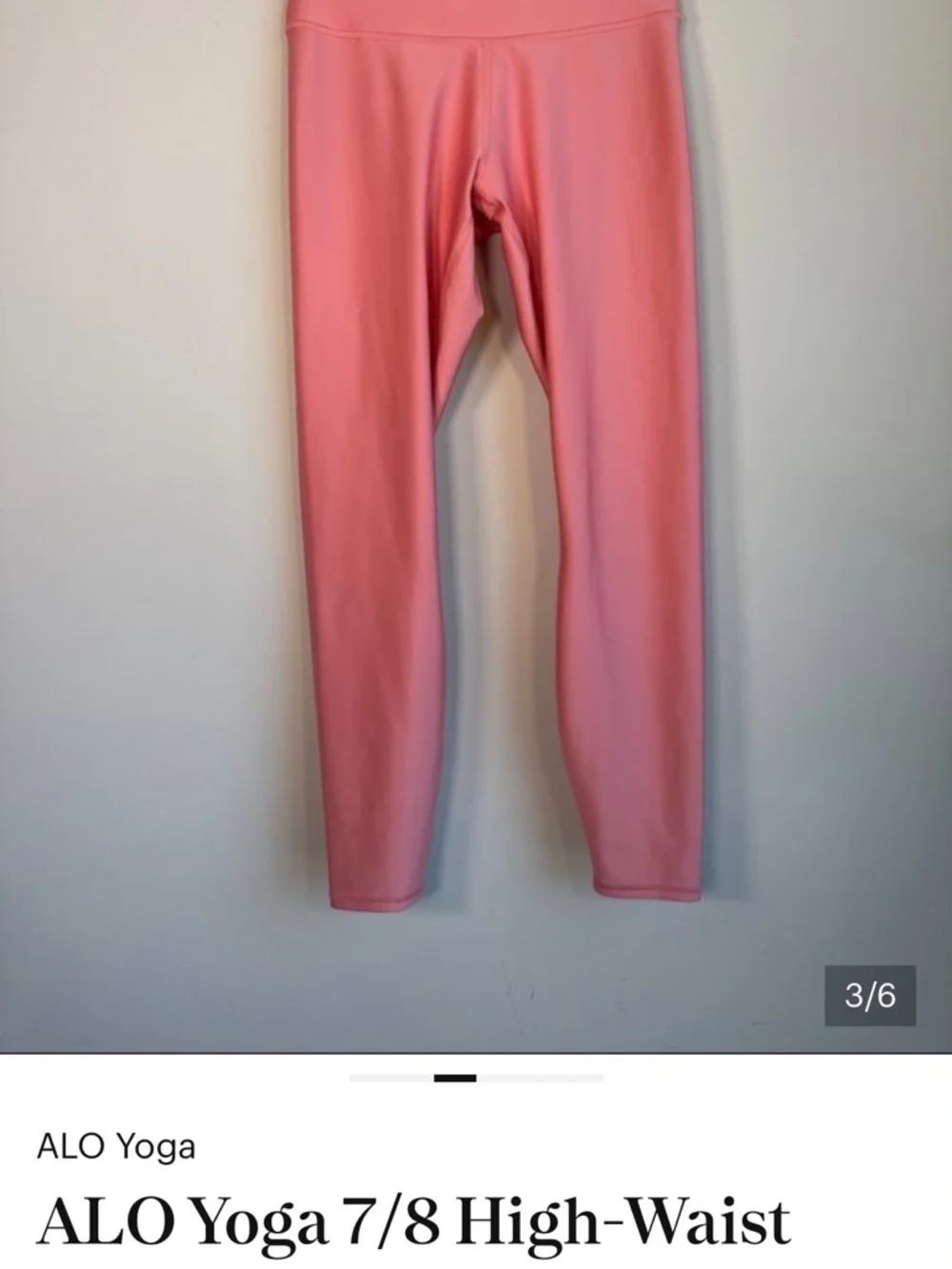 ALO Yoga High-Waist Airlift Strawberry Lemonade